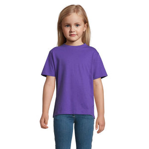 T-Shirt Regent Kids  150G viola / M - personalizzabile con logo