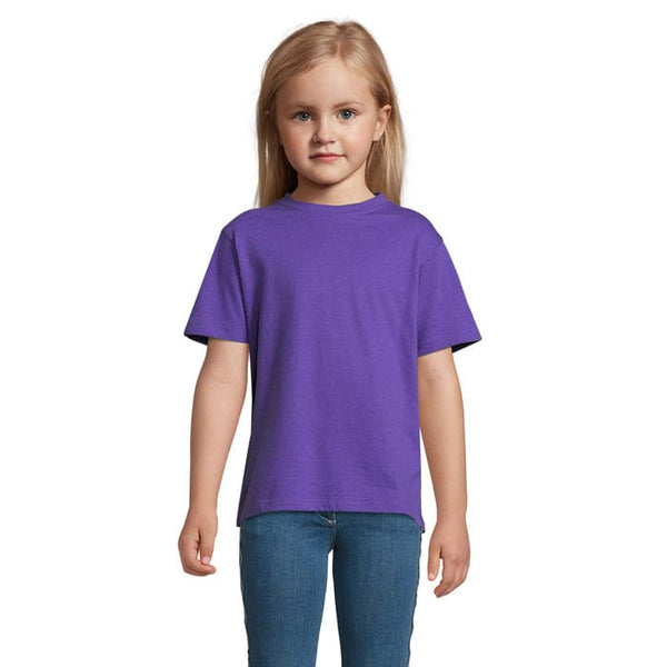 T-Shirt Regent Kids  150G viola / M - personalizzabile con logo