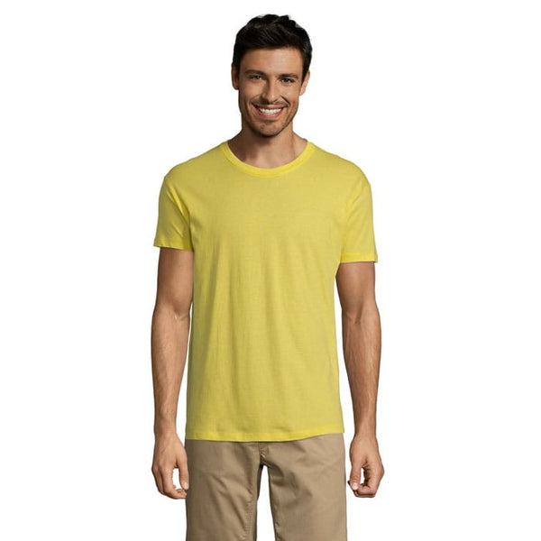 T-Shirt  Regent Uni 150G colori accesi giallo / XXS - personalizzabile con logo