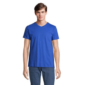 T-Shirt Regent V  V-Neck royal / XS - personalizzabile con logo