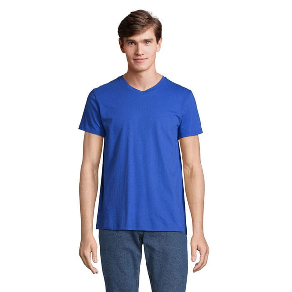 T-Shirt Regent V  V-Neck royal / XS - personalizzabile con logo