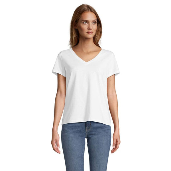 T-Shirt Regent V  Women Bianco / XS - personalizzabile con logo