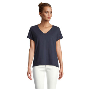 T-Shirt Regent V  Women blu navy / XS - personalizzabile con logo