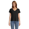 T-Shirt Regent V  Women nero / XS - personalizzabile con logo