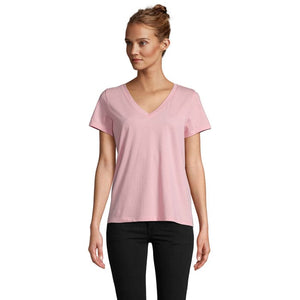 T-Shirt Regent V  Women rosa / XS - personalizzabile con logo