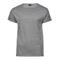 T-shirt Roll-Up Tee grigio / S - personalizzabile con logo