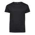 T-shirt Roll-Up Tee nero / S - personalizzabile con logo