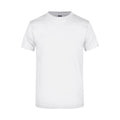 T-shirt Round-t Heavy bianco / S - personalizzabile con logo