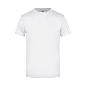 T-shirt Round-t Heavy bianco / S - personalizzabile con logo