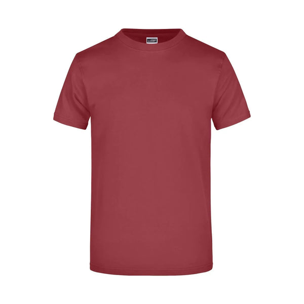 T-shirt Round-t Heavy bordeaux / S - personalizzabile con logo