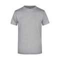 T-shirt Round-t Heavy grey-heather / S - personalizzabile con logo
