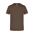 T-shirt Round-t Heavy marrone / S - personalizzabile con logo