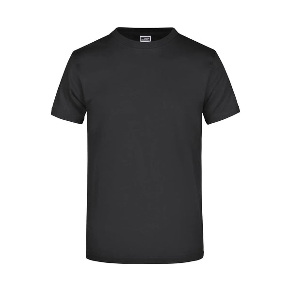 T-shirt Round-t Heavy nero / S - personalizzabile con logo