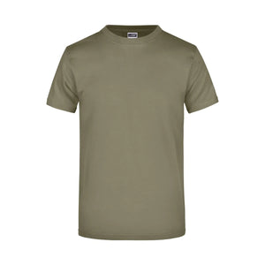 T-shirt Round-t Heavy olive / S - personalizzabile con logo