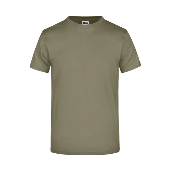T-shirt Round-t Heavy olive / S - personalizzabile con logo