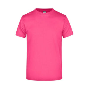 T-shirt Round-t Heavy rosa / S - personalizzabile con logo