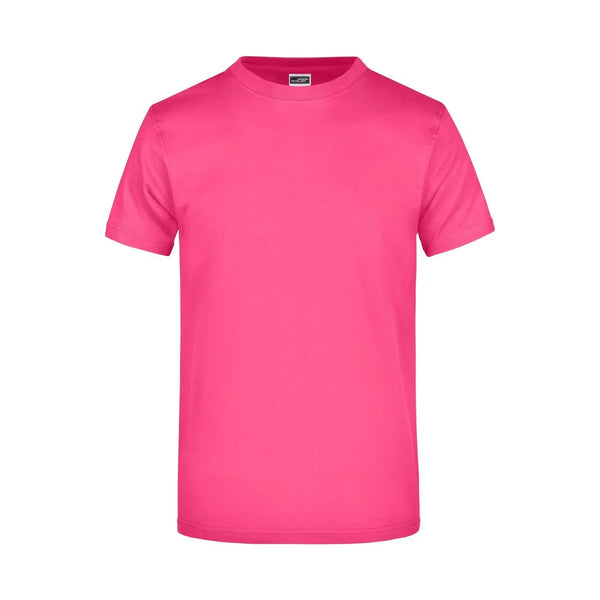 T-shirt Round-t Heavy rosa / S - personalizzabile con logo