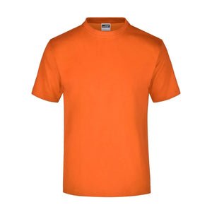 T-shirt Round-t-medium (150g/m²) arancione / S - personalizzabile con logo
