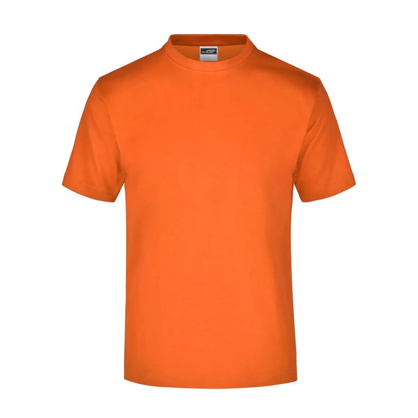 T-shirt Round-t-medium (150g/m²) arancione / S - personalizzabile con logo
