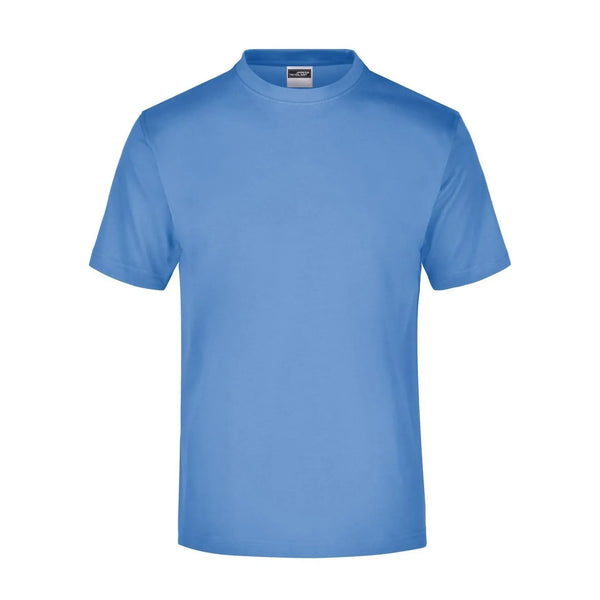 T-shirt Round-t-medium (150g/m²) azzurro / S - personalizzabile con logo
