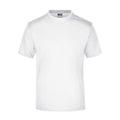 T-shirt Round-t-medium (150g/m²) bianco / S - personalizzabile con logo