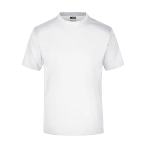 T-shirt Round-t-medium (150g/m²) bianco / S - personalizzabile con logo