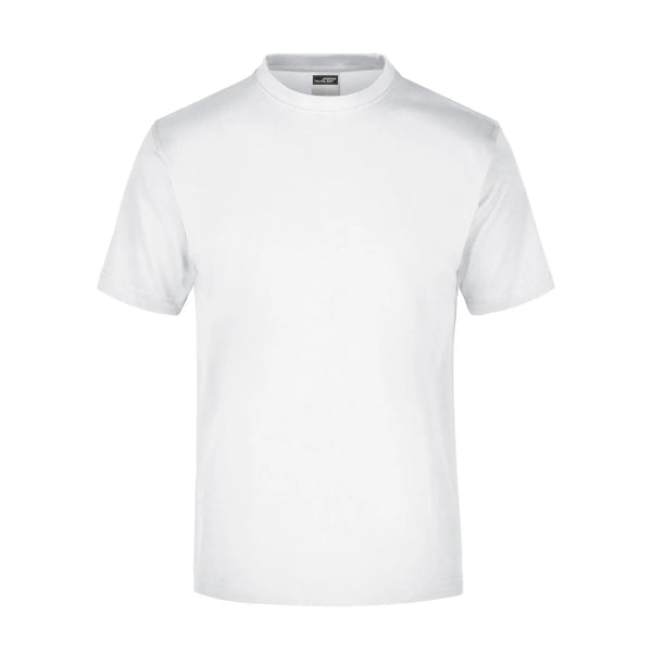 T-shirt Round-t-medium (150g/m²) bianco / S - personalizzabile con logo
