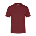 T-shirt Round-t-medium (150g/m²) bordeaux / S - personalizzabile con logo