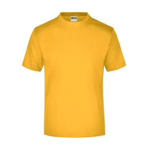 T-shirt Round-t-medium (150g/m²) gold-yellow / S - personalizzabile con logo