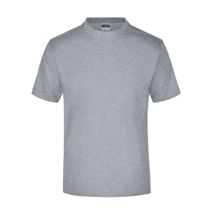 T-shirt Round-t-medium (150g/m²) grey-heather / S - personalizzabile con logo