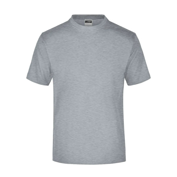 T-shirt Round-t-medium (150g/m²) grey-heather / S - personalizzabile con logo