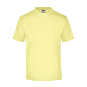 T-shirt Round-t-medium (150g/m²) light-yellow / S - personalizzabile con logo
