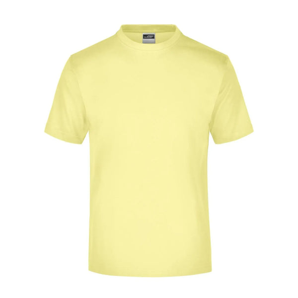 T-shirt Round-t-medium (150g/m²) light-yellow / S - personalizzabile con logo