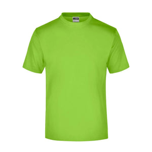 T-shirt Round-t-medium (150g/m²) lime-green / S - personalizzabile con logo