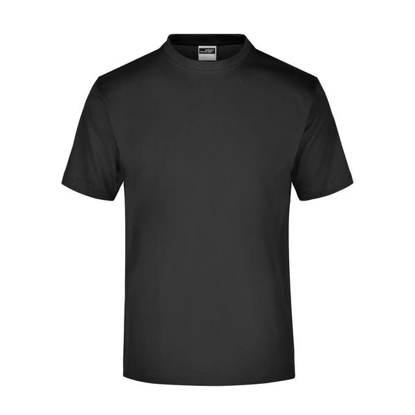 T-shirt Round-t-medium (150g/m²) nero / S - personalizzabile con logo