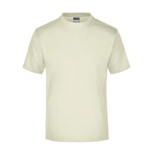 T-shirt Round-t-medium (150g/m²) stone / S - personalizzabile con logo
