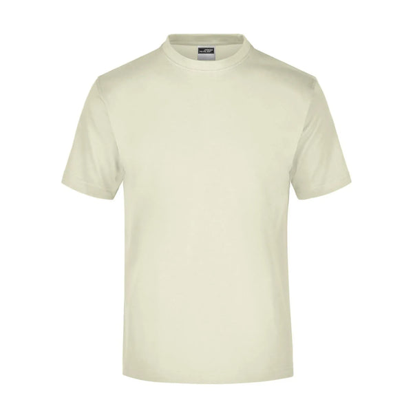 T-shirt Round-t-medium (150g/m²) stone / S - personalizzabile con logo