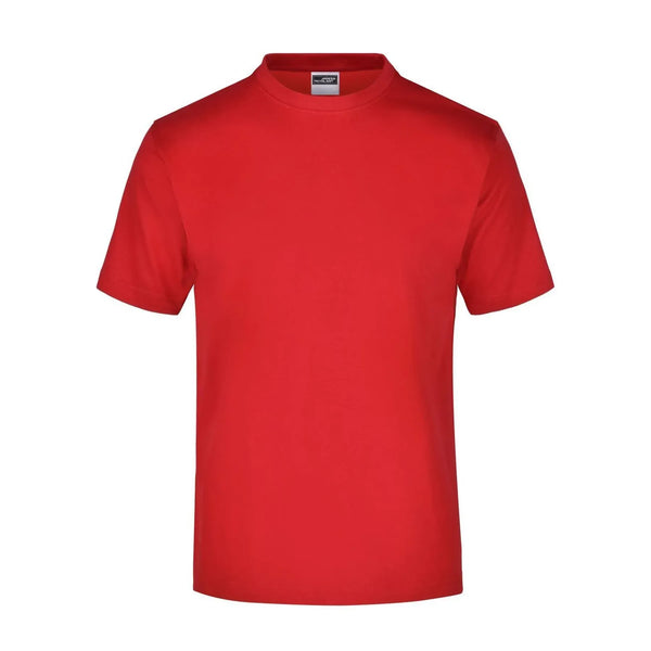 T-shirt Round-t-medium (150g/m²) tomato / S - personalizzabile con logo
