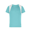 T-shirt Running-t Junior mint/white / M - personalizzabile con logo