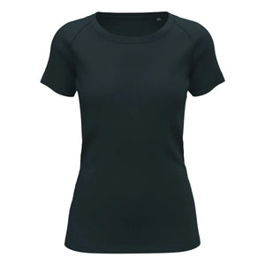 T-shirt Seamless Sports-t blu / XS - personalizzabile con logo