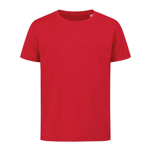 T-shirt Sports-t Kids rosso / XS - personalizzabile con logo