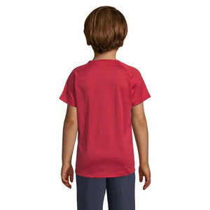 T-Shirt Sporty Kids  140G - personalizzabile con logo