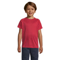 T-Shirt Sporty Kids  140G Rosso / XL - personalizzabile con logo