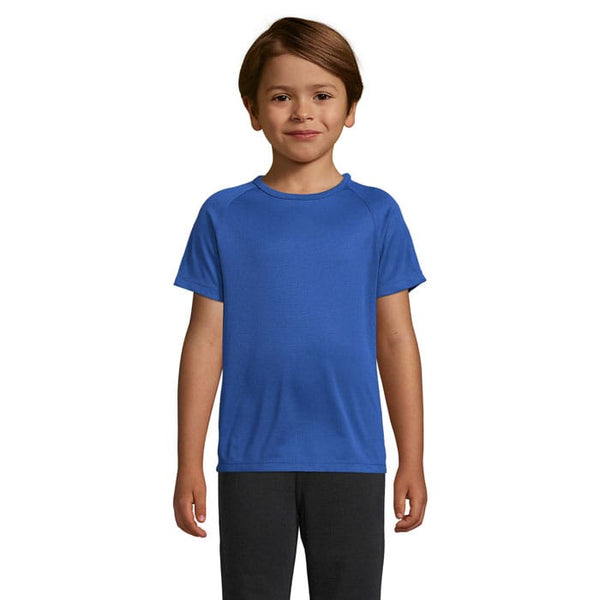 T-Shirt Sporty Kids  140G royal / 4XL - personalizzabile con logo