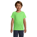 T-Shirt Sporty Kids  140G Verde Fluo / XL - personalizzabile con logo