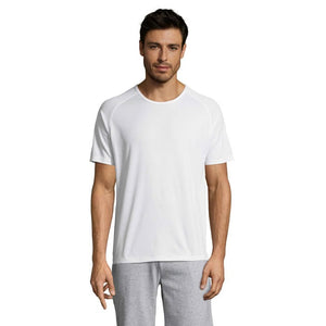 T-Shirt  Sporty Uomo Bianco / XXS - personalizzabile con logo