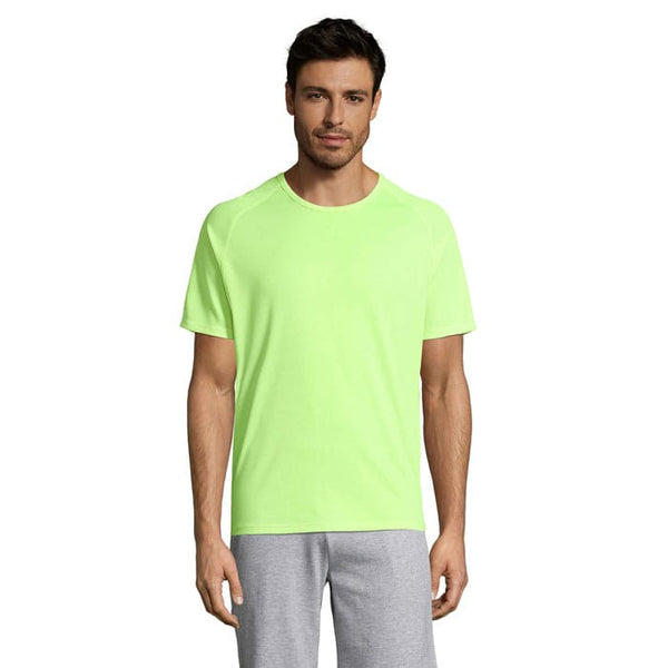 T-Shirt  Sporty Uomo giallo / XXS - personalizzabile con logo