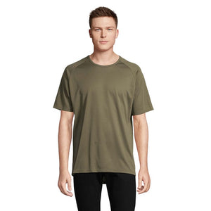 T-Shirt  Sporty Uomo kaki / XXS - personalizzabile con logo