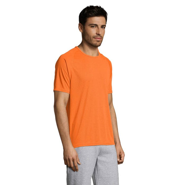 T-Shirt  Sporty Uomo - personalizzabile con logo