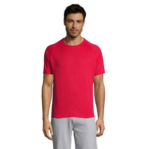 T-Shirt  Sporty Uomo Rosso / XXS - personalizzabile con logo